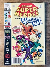BONGO COMICS PRESENTS RADIOACTIVE MAN #7 (2003) NEWSSTAND HTF SIMPSONS