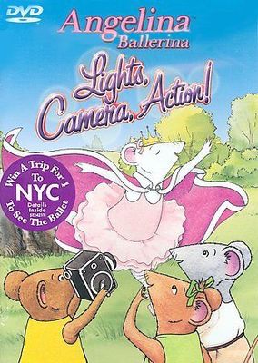 Angelina Ballerina - Lights, Camera, Action (DVD, 2004
