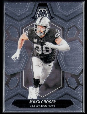 2024 Panini Mosaic Maxx Crosby #118 Las Vegas Raiders