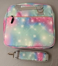 3 Ring 2" Zipper Binder With Shoulder Strap and Multiple Pockets