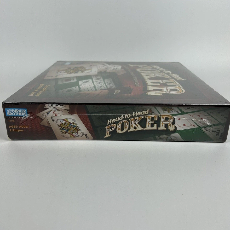 Head-to-Head Poker Card Board Game 2005 Parker Brothers Brand New Factory Sealed - Image 4 of 4