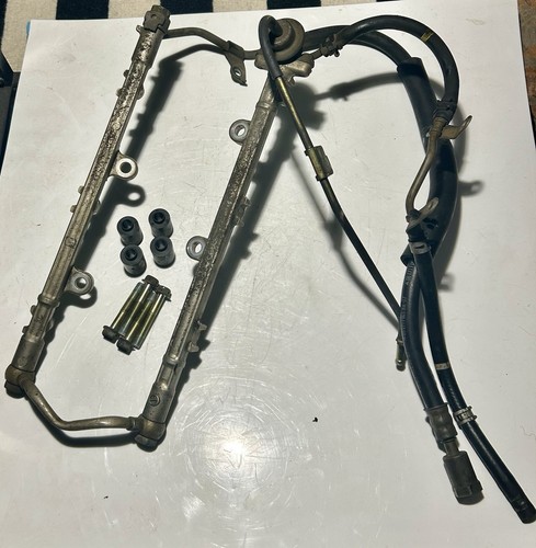 96-02 TOYOTA 4RUNNER TACOMA 5VZFE V6 3.4L FUEL RAIL ASSEMBLY W/ LINES OEM