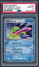 Politoed EX #107 Prices | Pokemon Unseen Forces | Pokemon Cards