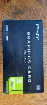 PNY NVIDIA GeForce GT 710 2GB DDR3 Graphics Card (VCGGT7102XPB-BB)