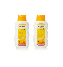 Weleda Calendula Comforting Baby Body Lotion 6.8 oz pack of 2 