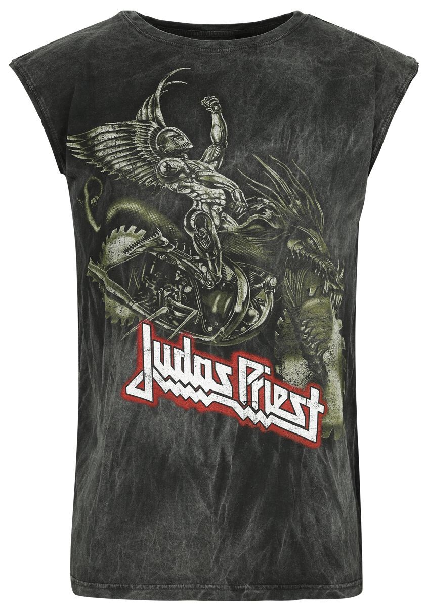 Футболка Judas Priest Herren Painkiller grau Band-Товар, Группы