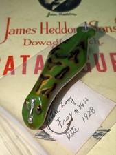 Old Lure Heddon Little LUNGE Frog