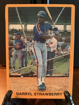 #ad 1989 Golden Superstars #12 Darryl Strawberry NY Mets ODDBALL FREE SHIPPING $1.99