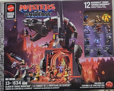  2026 Brico SHOP MOTU CLASH AT SNAKE MOUNTAIN with figures 