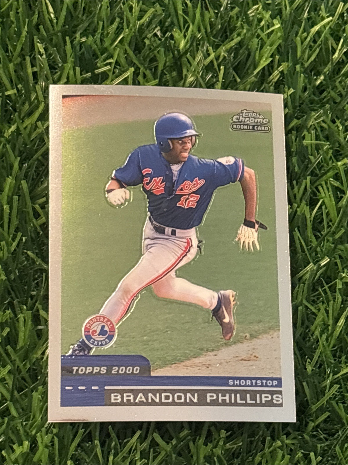 2000 Topps Chrome Traded & Rookies #T3 Brandon Phillips Montreal Expos Rookie
