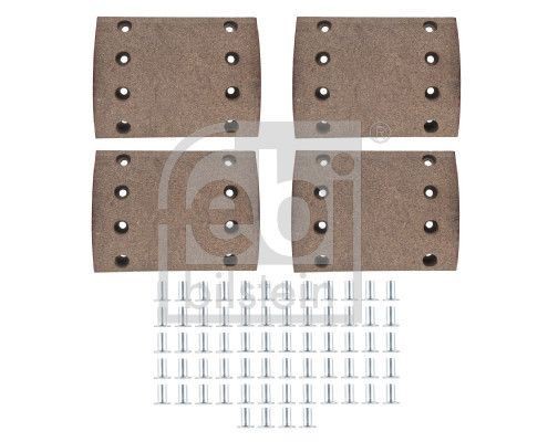 FEBI 181203 BRAKE LINING DRUM BRAKE Rear