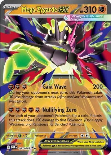 PSA 10 Mega Zygarde ex SAR M3 Munikis Nihil Zero 113/080 Pokemon