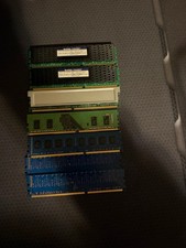 Desktop RAM Lot 7 Sticks DDR2 DDR3 DDR4 Mixed 18GB Super Talent Hynix