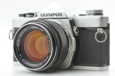  Near MINT OLYMPUS OM-1 SLR Film Black  F.Zuiko Auto-S 50mm f1.8 Lens JAPAN