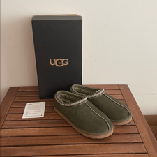 UGG Tasman Baxter Slippers Burnt Olive Men Size 9/UK 8/EU 42