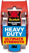 Scotch Heavy Duty Shipping Packing Tape, Clear, Shipping and Packaging Supplies,