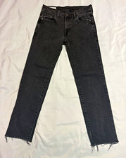 GAP Women  s Black Jeans Slim Fit Mid Rise 0/25