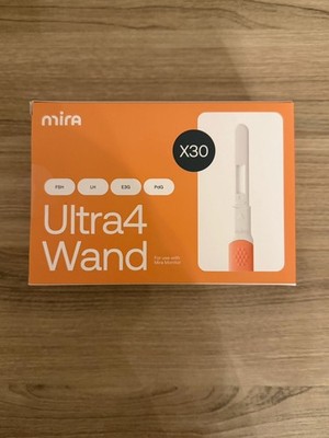 Mira Ultra4 Wands: Track 4 Key Fertility Hormones LH, PdG, E3G, FSH 30 Pack