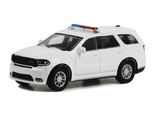 2022 Dodge Durango Pursuit W/ Lights - White 1:64 Scale Model - Greenlight 43003