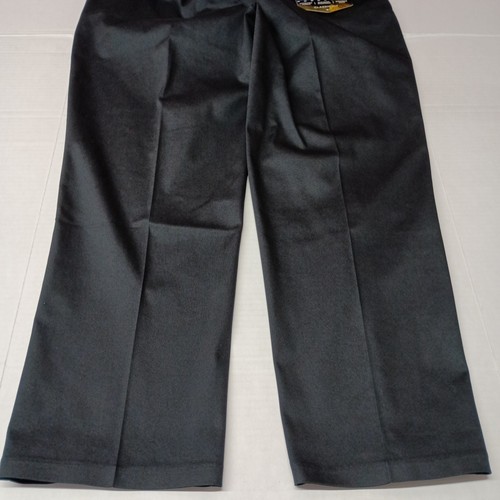 Haggar Premium Iron Free Khakis Men's 44x32 Black Classic Fit Comfort Fabric - Picture 7 of 8