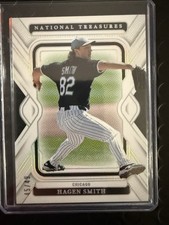 2025 Panini National Treasures - Treasured Threads Hagen Smith Holo  /49