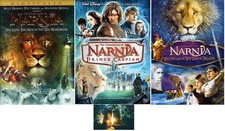 The Chronicles of Narnia Trilogy 1 2 3 (3 DVD SET, WS) New