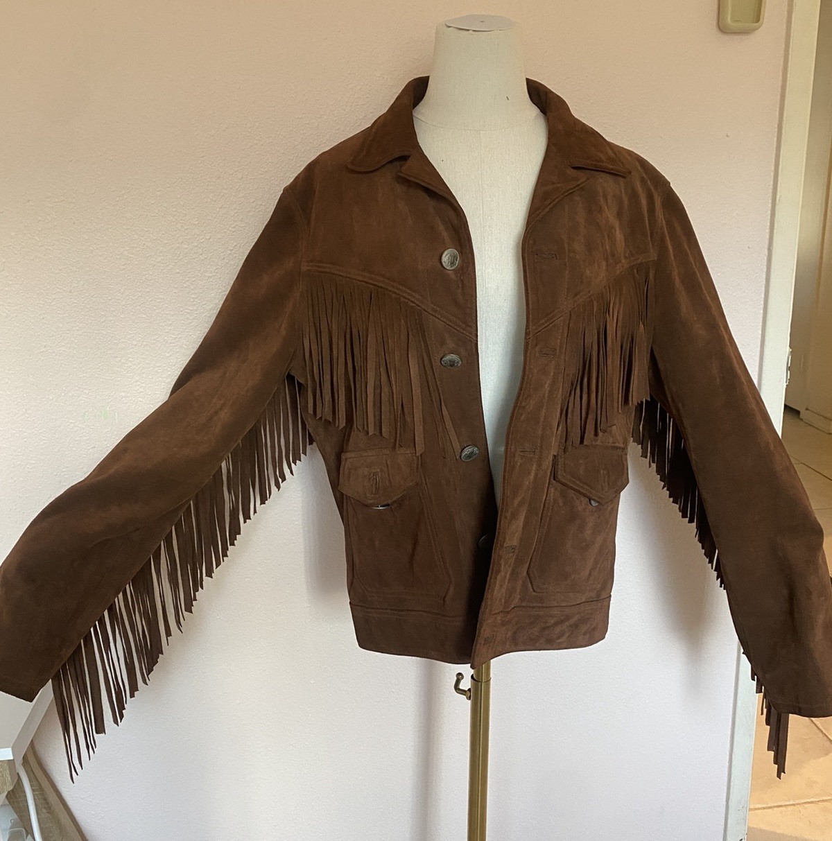 Denim & Supply Ralph Lauren fringe Suede Jacket vintage-inspired aesthetic.
