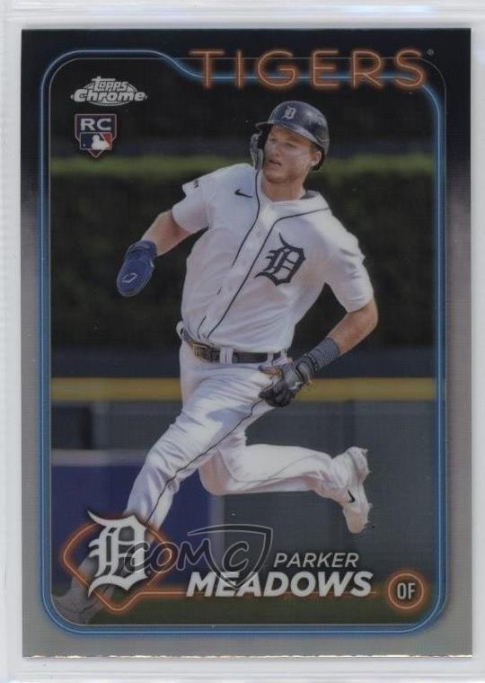 2024 Topps Chrome Refractor Parker Meadows #271 Rookie RC 1fi0