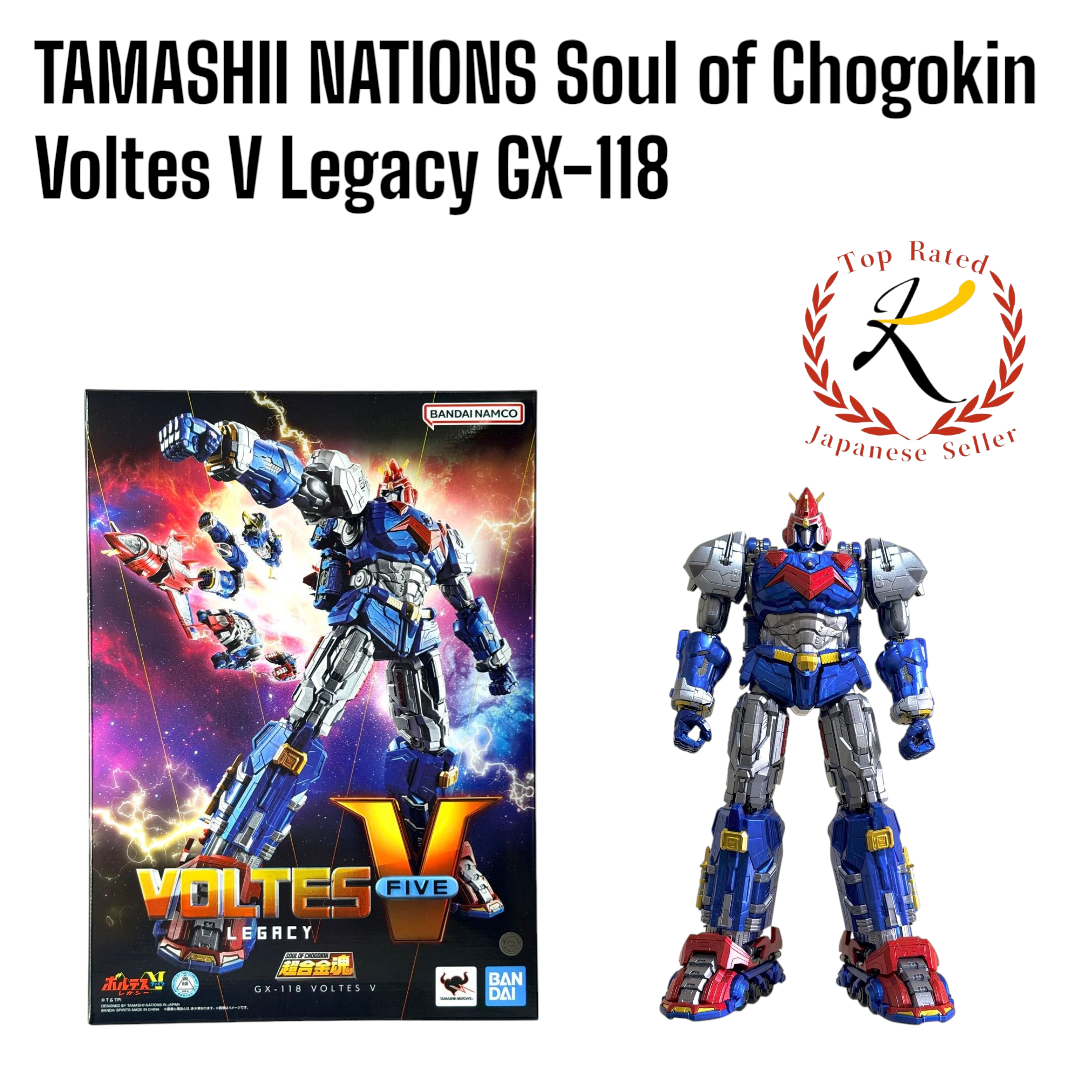 TAMASHII NATIONS Bandai Soul of Chogokin Voltes V Legacy GX-118