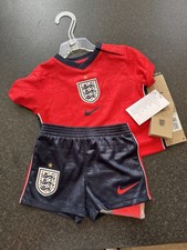 Image of NIKE Genuine Kids England Away Kit  BNWT Age 6-9months World Cup 2026