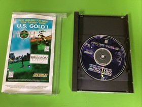 Shellshock (Sega Saturn, 1995) CIB Manual Reg Card (Tested & Works)