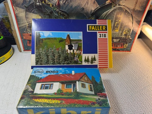 🚂KITS ESCALA HO - KIBRI COTTAGE 8060 & FALLER TREE 318 NUEVOS💥 H4021 | Condition: New
