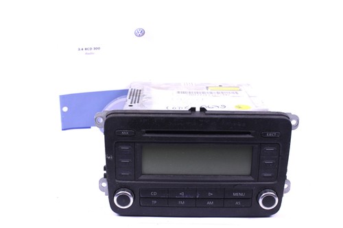 VW CD Autoradio RCD 300 1K0035186 P Touran Tiguan Passat Golf Plus + Code/Anl.