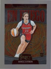 Sonia Citron 2025 Panini Select WNBA En Fuego Rookie RC #7