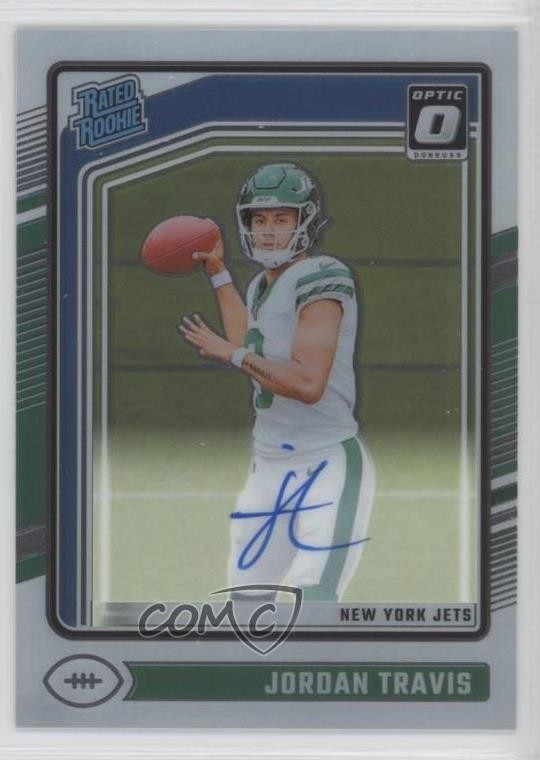 2024 Panini Donruss Optic Rated Rookie 81/325 Jordan Travis #260 Auto