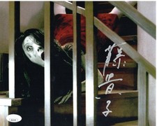 Takako Fuji signed 8x10 Metallic Photo Kayako The Grudge JSA Authentication