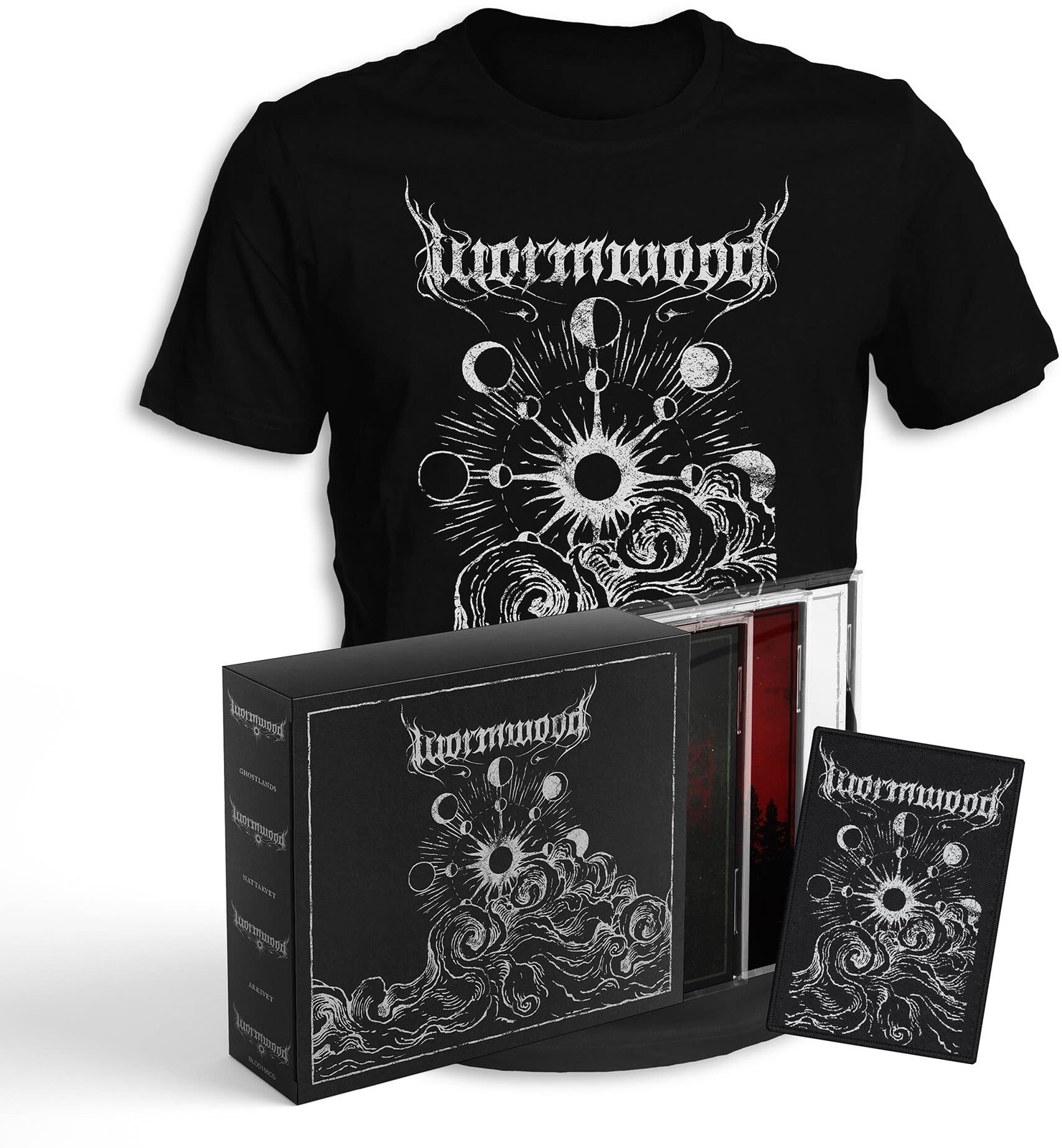 Wormwood BOX + Patch + T-Shirt Small (CD)