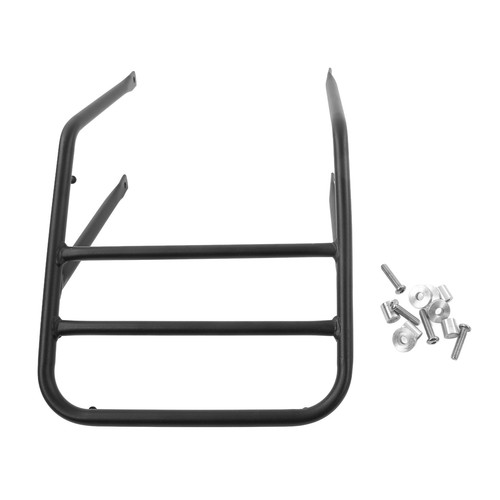 _Motorcycle Rear Luggage Cargo Carrier Rack Support Black Steel For Rebel - Afbeelding 6 van 23