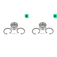 2X Optimal RADLAGER-SATZ Hinten Vorne Passend FüR Opel Astra Calibra Omega Vectr