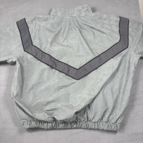 US Army Jacket Mens Medium Windbreaker Reflective Training SKILCRAFT Nylon - Picture 7 of 11