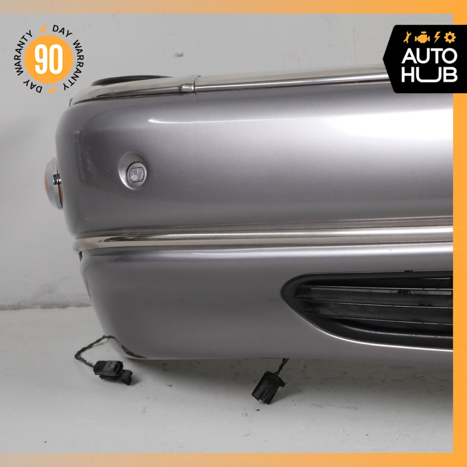 00-02 Rolls Royce Silver Seraph Front Bumper Cover Assembly Silver OEM