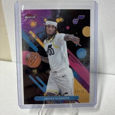 2025-26 Topps Finest Jordan Clarkson /15 BLACK Utah Jazz Book End