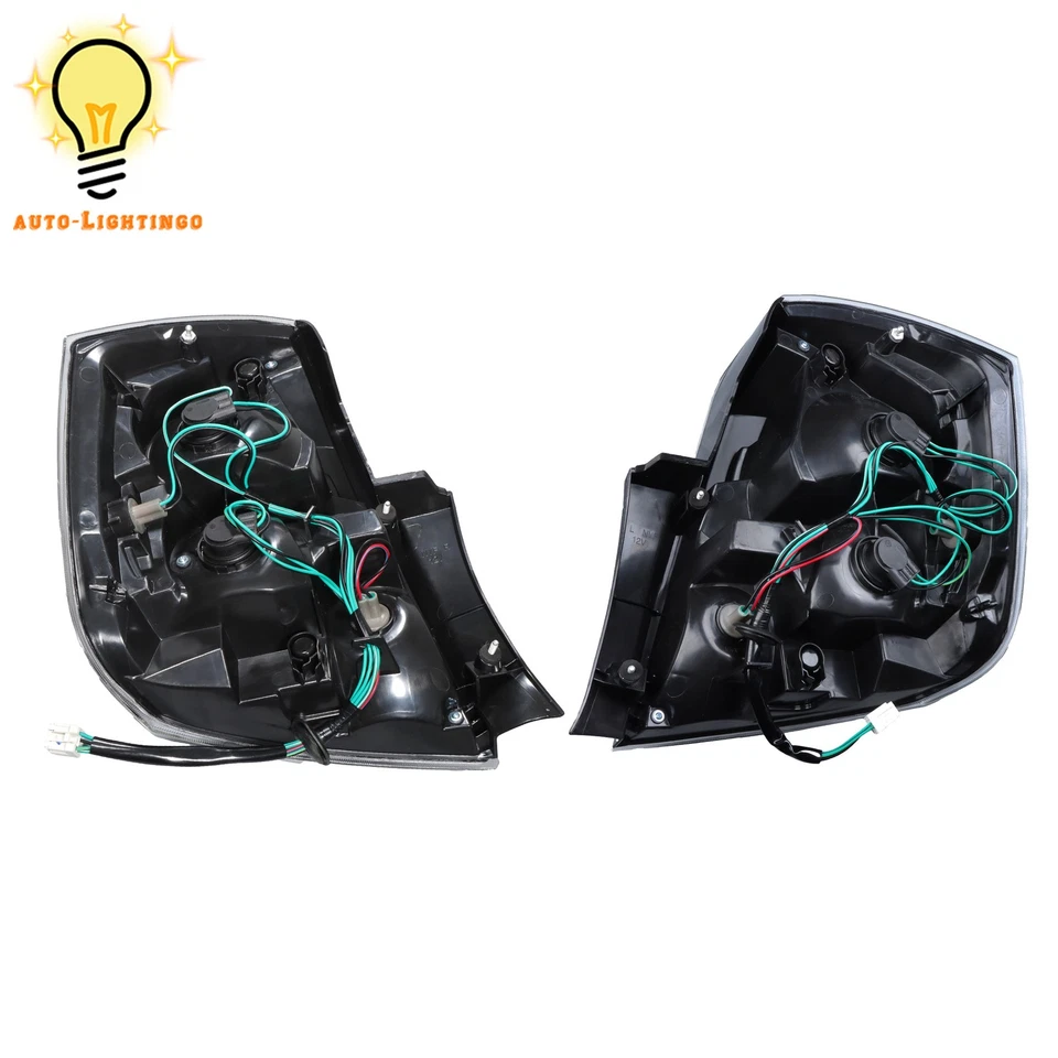 Tail Lights Tail Lamp Black Interior Right+Left Side For Nissan Sentra 2010-2012 - Изображение 4 из 4