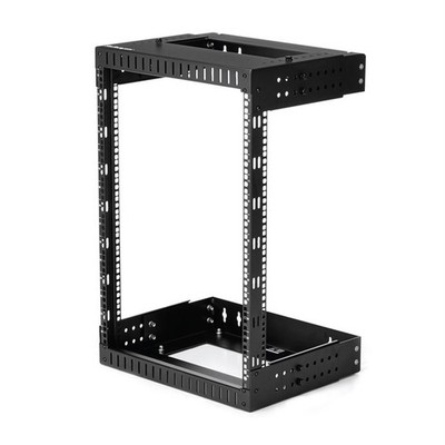 StarTech.com 15U 19 Netzwerk-Rack zur Wandmontage - einstellbare Tiefe 12-20'' 2 Pfosten OVP