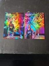 2 Topps Gold Label - Allen Iverson REFRACTOR Philadelphia 76ers HOFer AI