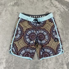 Vissla Boardshorts Mens 29 Geometric Tribal Performance Stretch Surf Trunks