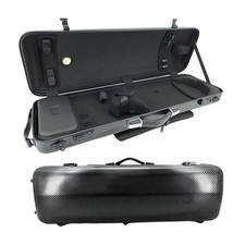 4/4 Carbon Fiber Violin Case Code Lock Violin Box Music Sheet Bag Oblong Case