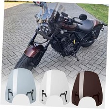 Motorcycle Front Fairing Windscreen Windshield Flyscreen Visor Dark Smoke