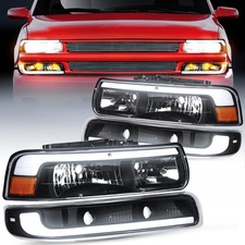 Nilight Led Drl Headlight Assembly For 1999-2002 Chevrolet Silverado 15002500 Nilight Led Drl Headlight Assembly For 1999-2002 Chevrolet Silverado 15002500