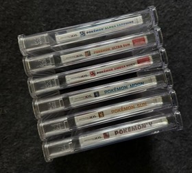 Pokemon Nintendo 3DS Graded Collection WATA Graded Sealed 9.8 A++ (6) Games!